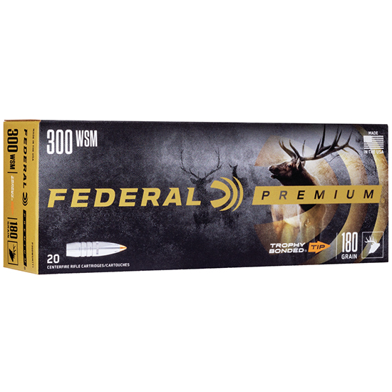 FED VITAL-SHOK 300WSM 180GR TB TIP 20/10 - Ammunition